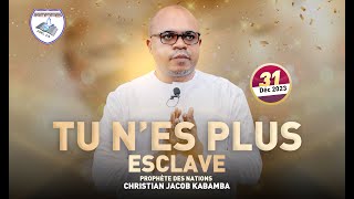 CULTE DACTION DE GRACE 31122023 AVEC PROPHETE DES NATIONS C J KABAMBA [upl. by Haggai]