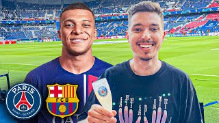 AM BAUT SAMPANIE LANGA MBAPPE DE ZIUA MEA LA PSG 23 FC BARCELONA DIN UEFA CHAMPIONS LEAGUE [upl. by Suiradel]