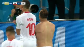 Xherdan Shaqiri  Last minute winner vs Serbia 🇨🇭v🇷🇸 Russia World Cup 2018 [upl. by Bjorn]