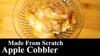 Homemade Apple Cobbler  Made From Scratch  Easy Dessert  Apples  The Southern Mountain Kitchen [upl. by Neerbas895]