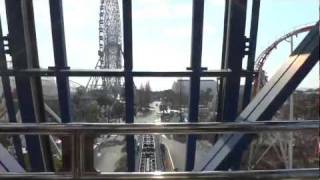 🔴ナガシマスパーランド フリーフォール  Free Fall at Mie Nagashima Spa Land [upl. by Yenittirb]