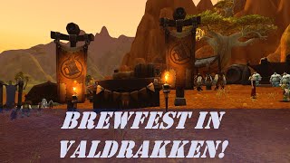 Brewfest in Valdrakken Wow Quest  Brewfest Event  Horde [upl. by Weixel326]