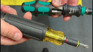 New Klein 141 HVAC Screwdriver vs Wera 81841 [upl. by Ettevol]