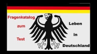 33 Alle 300 Fragen – Test Leben in Deutschland [upl. by Filomena]