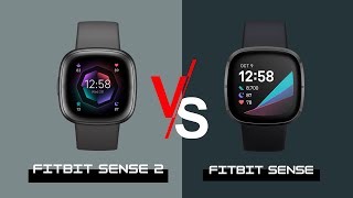 Fitbit Sense 2 Vs Fitbit Sense Everything you Need to Know [upl. by Oremor]