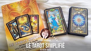 Review  Le Tarot Simplifié  Le Tarot doré [upl. by Wurtz458]