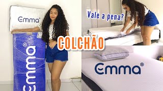 RESENHA Colchão EMMA original e Travesseiro Antiestresse  Vale a pena [upl. by Kemeny870]