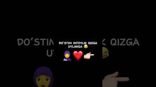 DO‘STIM XITOYLIK QIZGA UYLANSA 😂❤️ shorts tiktok instagram youtubeshorts rek [upl. by Gnak759]