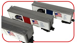 Unboxing Lionels 619599 Old Glory Series Why Make A Flag Set In 1989 [upl. by Airual109]