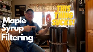 DIY Maple Syrup Filtering Vacuum Pt 2 [upl. by Gaige510]