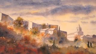 Aquarelles de Jacques Williet my watercolors [upl. by Yhtuv]