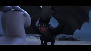 Toothless mating dance HTTYD 3 [upl. by Marlin662]