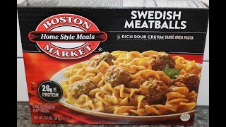 Boston Market Swedish Meatballs Review [upl. by Sidnee615]