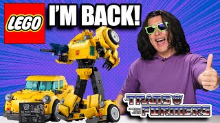 IM BACK with LEGO BUMBLEBEE Lego Transformers Speed Build amp Review [upl. by Etnom]