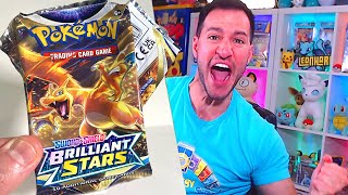 I PULLED IT Brilliant Stars Pokemon Cards Opening [upl. by Willyt844]