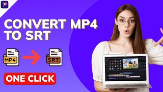 How to Convert MP4 to SRT  Edimakor Video Editing Tutorial [upl. by Gordy]