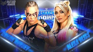 WWE 2K23  Ronda Rousey Vs Alexa Bliss  WWE SmackDown [upl. by Holms555]