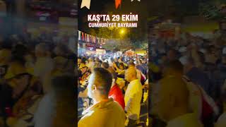 Kaşta 29 Ekim Cumhuriyet Bayramı Nasıl Kutlanıyor 29ekim kas antalya türkiye [upl. by Sontag]