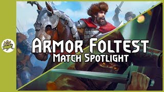 Temerian Armor  Gwent Match Spotlight [upl. by Ameerahs792]