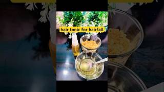 Hair tonic for hair fall hair growth shorts viralvideo shortvideo haircare [upl. by Uchish]