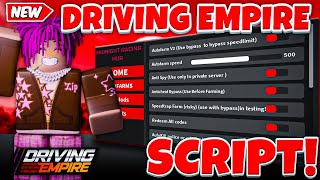 NEW Roblox Driving Empire Script AUTO FARM  INF MONEY amp MORE PASTEBIN 2023 [upl. by Nealah683]