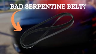 TOP SYMPTOMS OF A BAD SERPENTINE BELT [upl. by Norm]