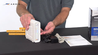 Installing and Activating Your ARRIS SURFboard DOCSIS 31 cable Modem [upl. by Cornelius23]