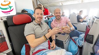 Austrian Airlines Business Class 777  YourTravelTV [upl. by Wileen]