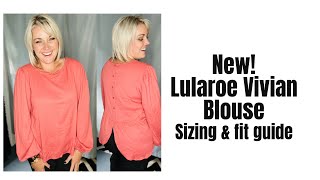 NEW Lularoe Vivian blouse [upl. by Nahshon]