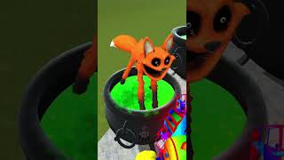 ALL SIZE FORGOTTEN SMILING CRITTERS POPPY PLAYTIME 3 vs TOXIC CAULDRON SMALL TO BIG in Garrys Mod [upl. by Eardnaed]