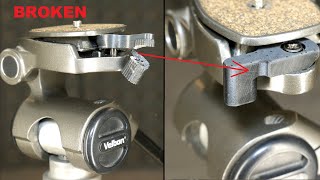 How to Repair Velbon tripod Lever DIY [upl. by Evad]