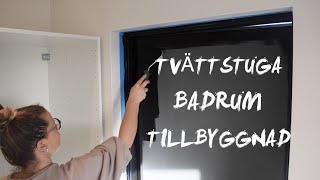 Tvättstuga klar badrumsinspiration och tillbyggnad [upl. by Ecaj256]