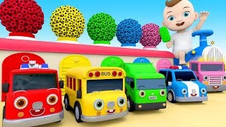 Finger Family  Surprice Ball School Bus Where are You song  Nursery Rhymes amp Kids Songs [upl. by Thekla]