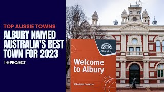 Albury Has Been Named As Australias Best Town For 2023 [upl. by Abbotson]