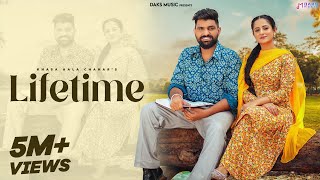 Lifetime Official Video  Khasa Aala Chahar  Rakhi Lohchab  New Haryanvi Songs 2024 [upl. by Chaim]