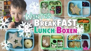 8x Frühstück für Kindergarten und Schule ❄️ Winter Lunchbox ❄️ mamiblock [upl. by Crooks]