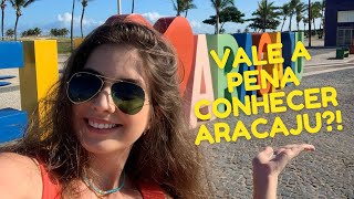 O QUE FAZER EM ARACAJU Parte 1 vlog preços passeios praias restaurantes bares [upl. by Llertrac]