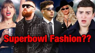 THE SUPERBOWL 2024 FASHION ROAST ew i can’t believe this title is real [upl. by Ahsinoj]