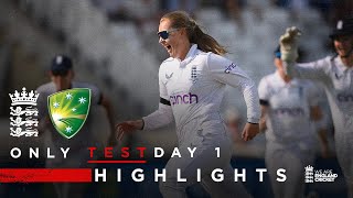 Perry amp Ecclestone Star  Highlights  England v Australia Day 1  LV Insurance Women’s Test 2023 [upl. by Coombs103]