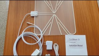 Winegard Flatwave Amped Pro HDTV Indoor Antenna Review Cut Your Cable Bill Down [upl. by Eustache]