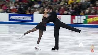 Ice Dance✨musicswap to THE MASQUERADE WALTZ by PETER GUNDRY Aronow amp Brubaker [upl. by Chandos]