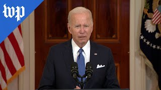 Biden’s forceful defense of Roe v Wade in full [upl. by Adnoval]