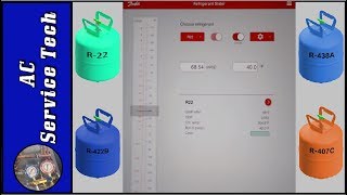 How to Use the Free Refrigerant Slider PT App amp R22 Retrofit Comparisons [upl. by Ardnasil817]