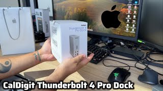 CalDigit Thunderbolt 4 Pro Dock  Unboxing and Setup [upl. by Dniren]