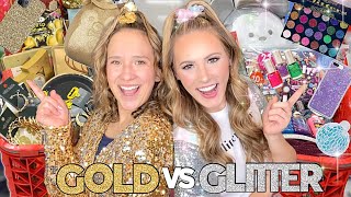 GOLD 🏆👑VS GLITTER ✨🪩 TARGET SHOPPING CHALLENGE [upl. by Seale]