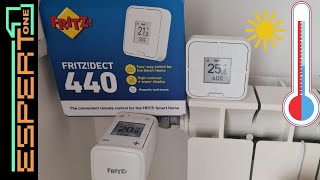 FRITZ DECT 440 Termostato smart con tasti configurabili [upl. by Melanie]