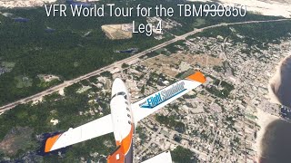 FINAL LEG IN THE US FOR A LONG WHILE KMVYKBHB  MSFS VFR WORLD TOUR  EP 4 [upl. by Buonomo306]