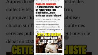 TAXE dhabitation le retour 💥 Nouvelle dinguerie sur les impôts  🏠💸 impots taxes [upl. by Upali]