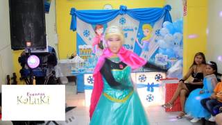 SHOW DE FROZEN  EVENTOS KALUKI  LIMA PERU [upl. by Root]