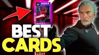 The PERFECT Count Dooku Guide  BEST Star Cards Star Wars Battlefront 2 [upl. by Hagile267]